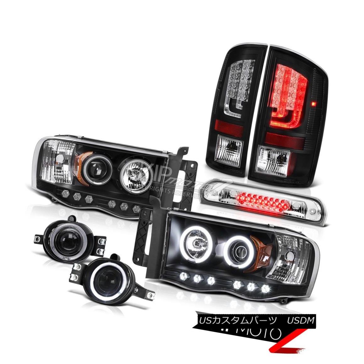 ヘッドライト 2003-2005 Dodge Ram 2500 5.7L Taillights Headlights Foglamps 3RD Brake Lamp LED 2003-2005 Dodge Ram 2500 5.7Lターンライトヘッドライトフォグランプ3RDブレーキランプLED 【並行輸入品】