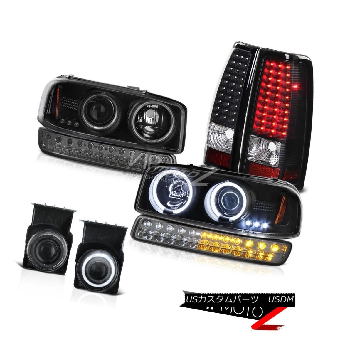 ヘッドライト 2003-2006 Sierra 1500 Foglamps Rear SMD Brake Lamps Bumper Light CCFL Headlights 2003-2006 Sierra 1500フォグランプリアANDブレーキランプバンパーライトCCFLヘッドライト 【並行輸入品】