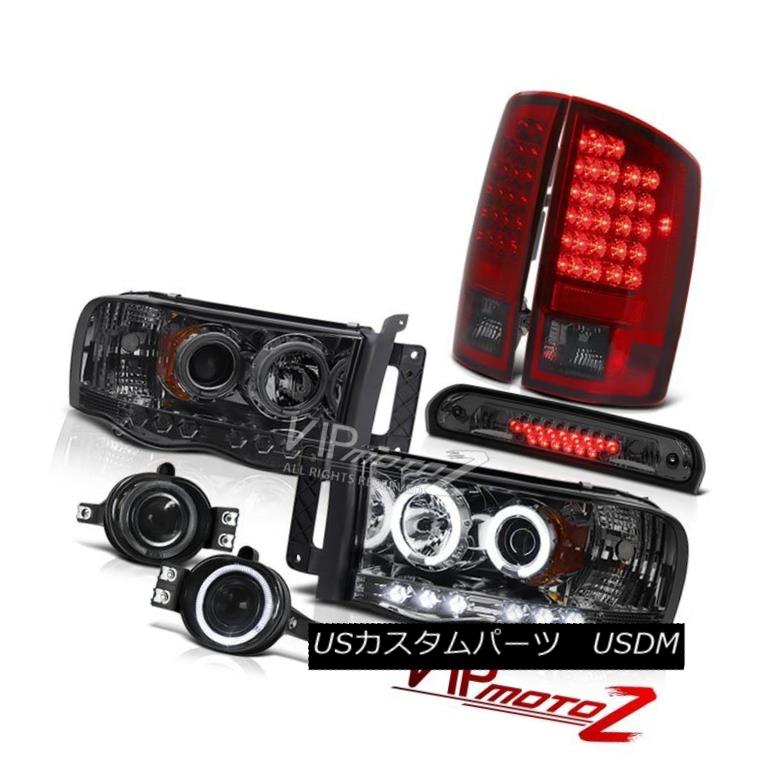 ヘッドライト 02 03 04 05 Ram Headlights Smoke LED Tail Lights Halo Projector Fog Third Brake 02 03 04 05ラムヘッドライトスモークLEDテールライトハロープロジェクターフォグ第3ブレーキ 【並行輸入品】