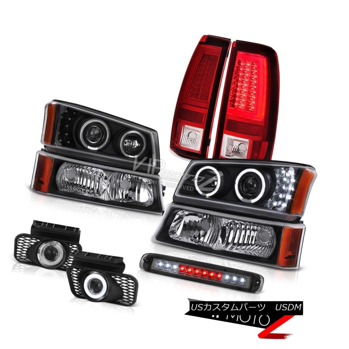 ヘッドライト 2003-2006 Silverado 1500 Tail Lamps Roof Cab Lamp Parking Headlights Fog Lights 2003-2006シルバラード1500テールランプルーフキャブランプパーキングヘッドライトフォグライト 【並行輸入品】