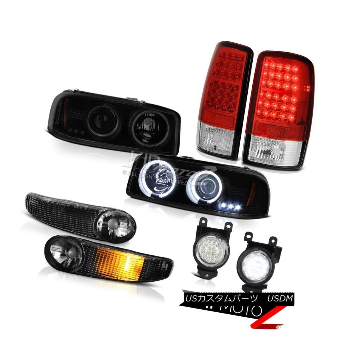 ヘッドライト CCFL Headlamp Bumper Signal SMD LED Rear Tail Lamp Fog 2001-2006 Yukon XL Denali CCFLヘッドランプバンパー信号SMD LEDリアテールランプフォグ2001-2006 Yukon XL Denali 【並行輸入品】
