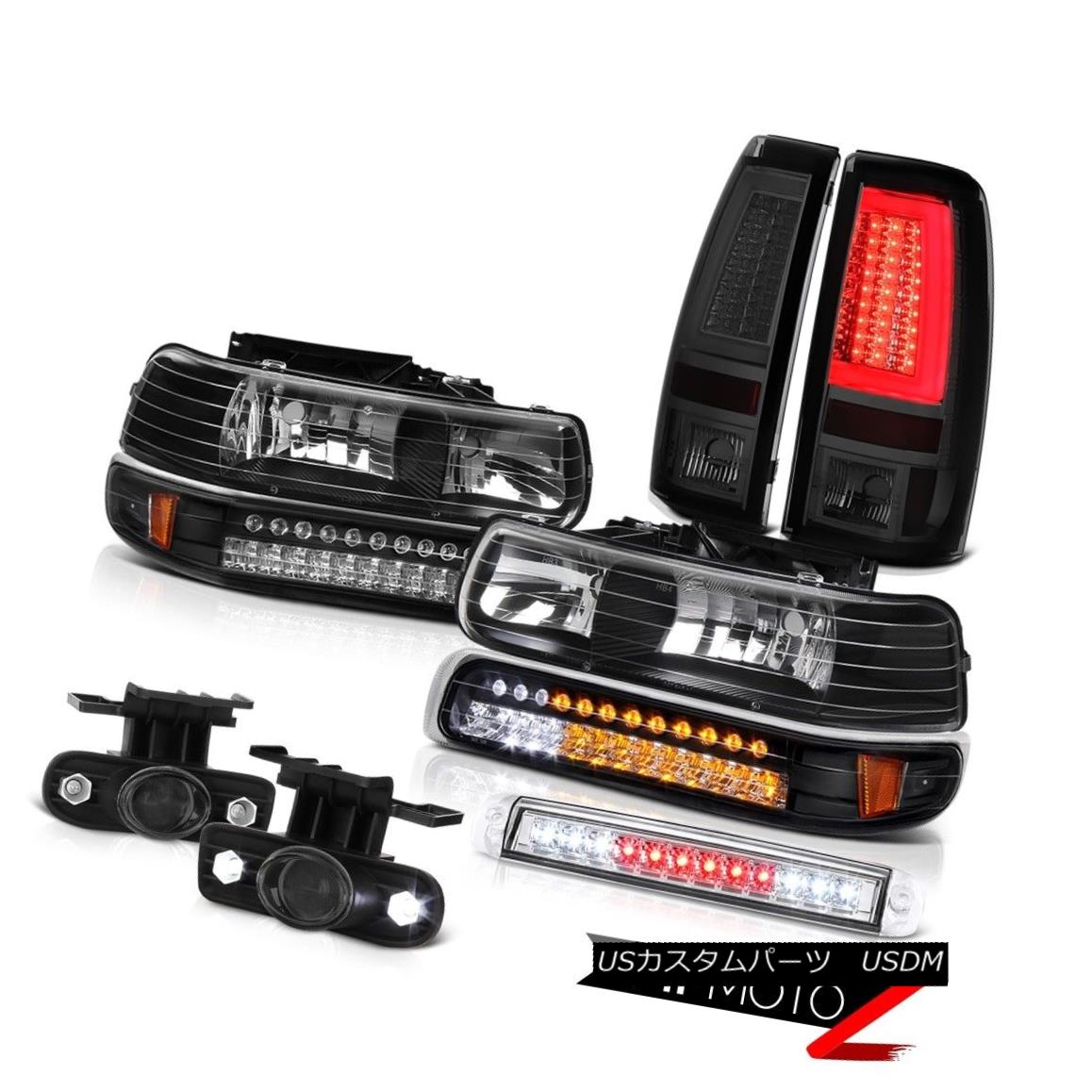 ヘッドライト 99-02 Silverado 3500 Taillights Third Brake Light Headlights Foglights Assembly 99-02 Silverado 3500テールライト第3ブレーキライトヘッドライトフォグライトアセンブリ 【並行輸入品】