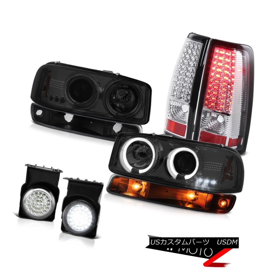 ヘッドライト 03-06 Sierra WT Chrome fog lamps smd tail brake signal lamp projector Headlamps 03-06シエラWTクロームフォグランプsmdテールブレーキ信号ランププロジェクターヘッドランプ 【並行輸入品】