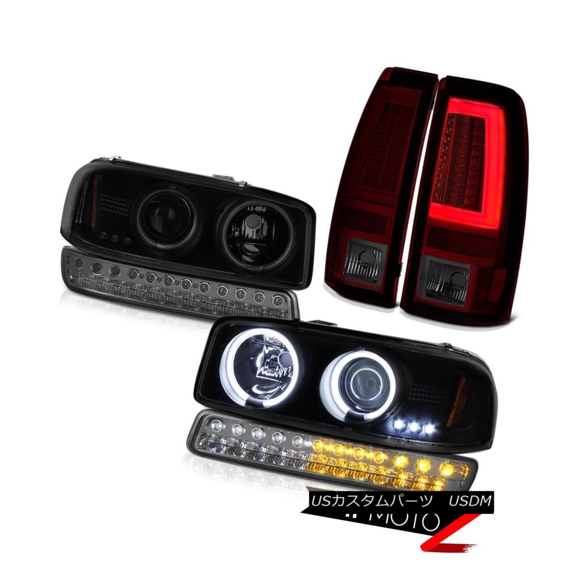 ヘッドライト 99-06 Sierra SL Smokey Red Rear Brake Lights Parking Light Headlights Tron Tube 99-06シエラSLスモーキーレッドリアブレーキライトライトヘッドライトトロンチューブパーキング 【並行輸入品】 70,180円