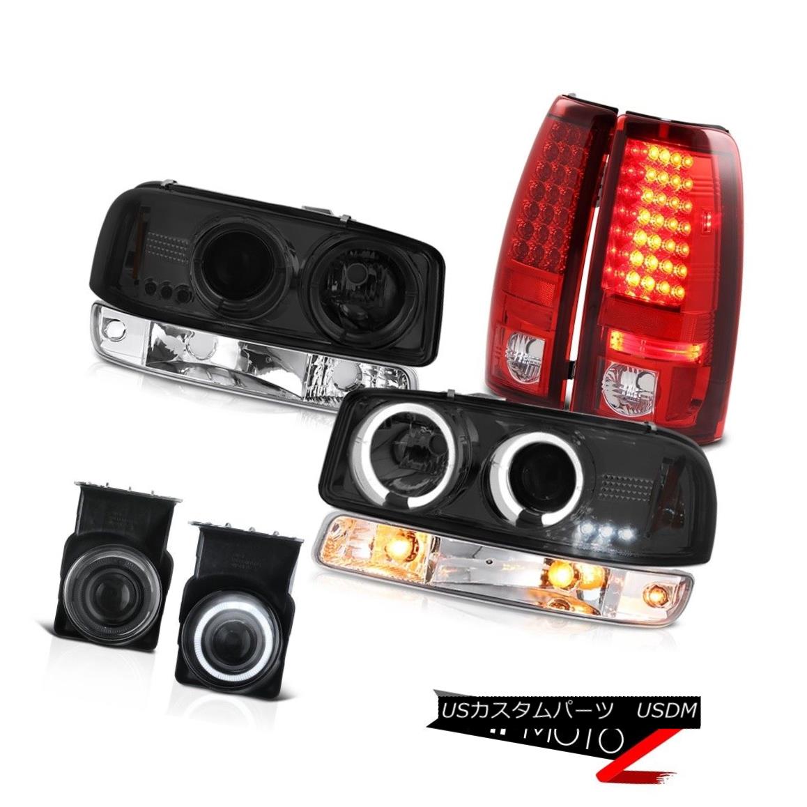 ヘッドライト 2003-2006 Sierra SLE Smokey fog lamps bloody red smd tail bumper lamp Headlights 2003-2006シエラSLEスモーキーフォグランプスモーキーレッドsmdテールバンパーランプヘッドライト 【並行輸入品】