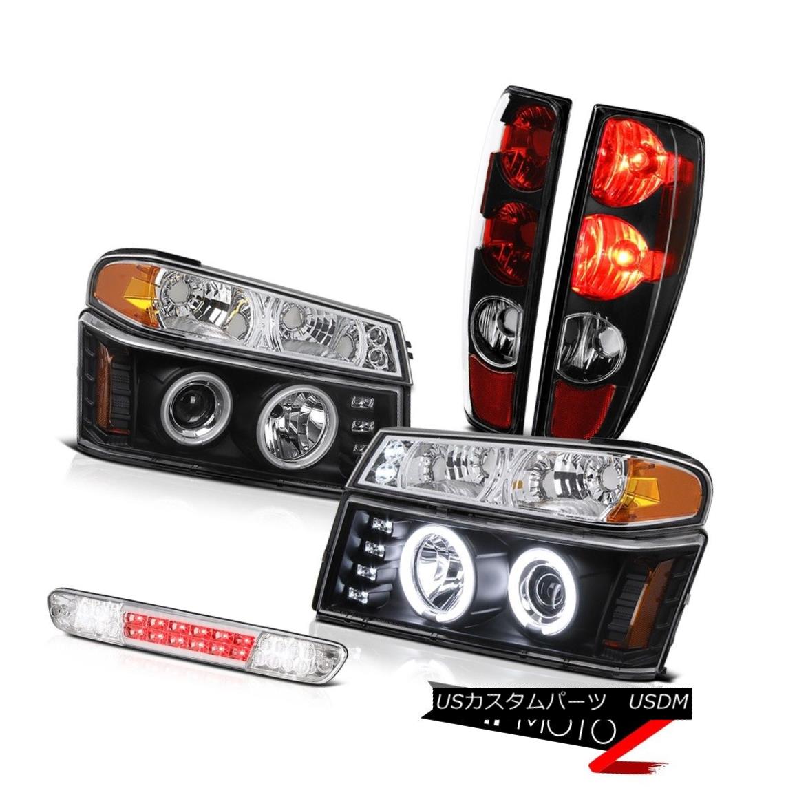 ヘッドライト 04-12 GMC Canyon Factory Style Tail Lights Parking Led Third Brake Head LH+RH 04-12 GMCキャニオンファクトリーテールライトパーキングLed ThirdブレーキヘッドLH + RH 【並行輸入品】