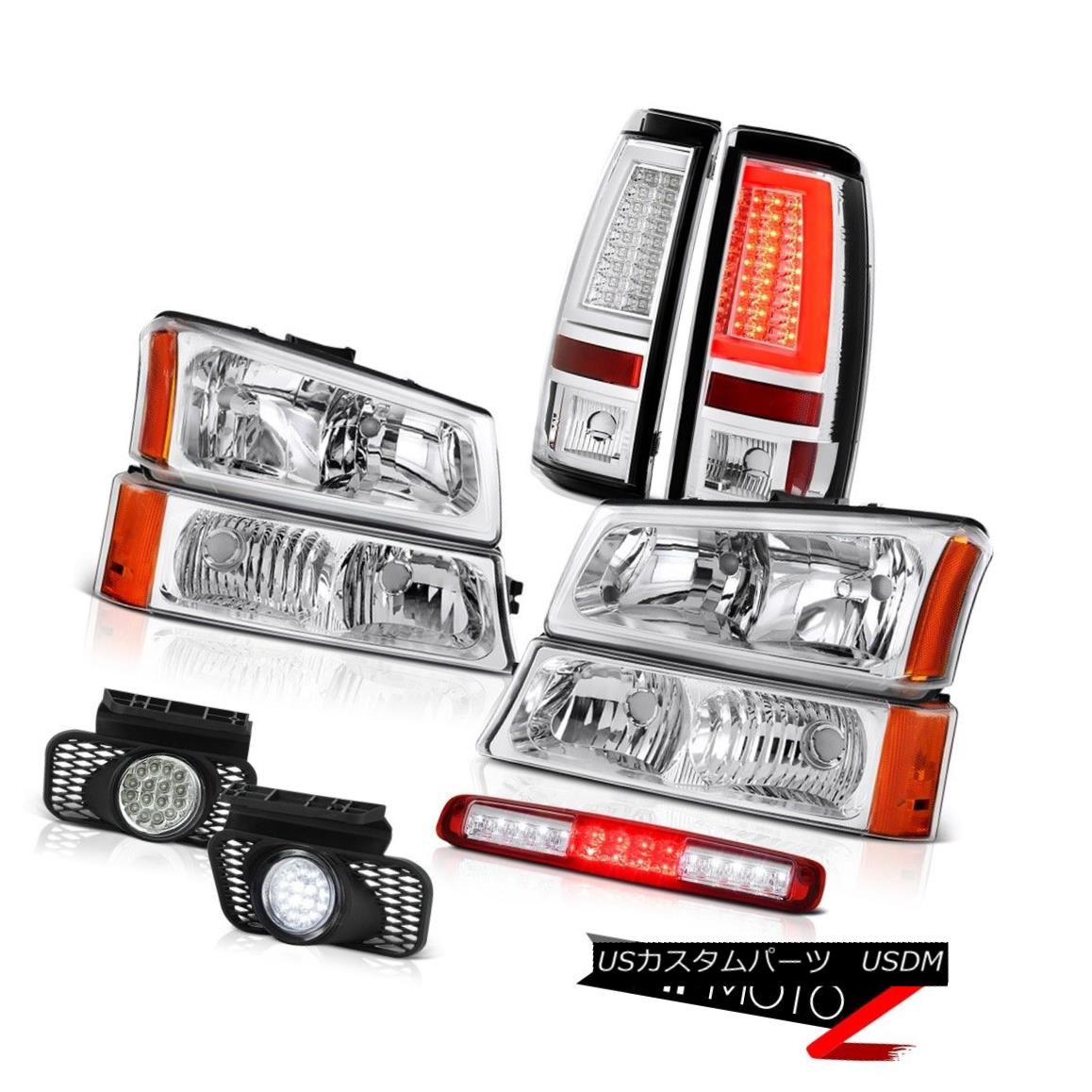 ヘッドライト 03-06 Silverado 2500Hd Taillamps Headlights High Stop Lamp Foglamps \