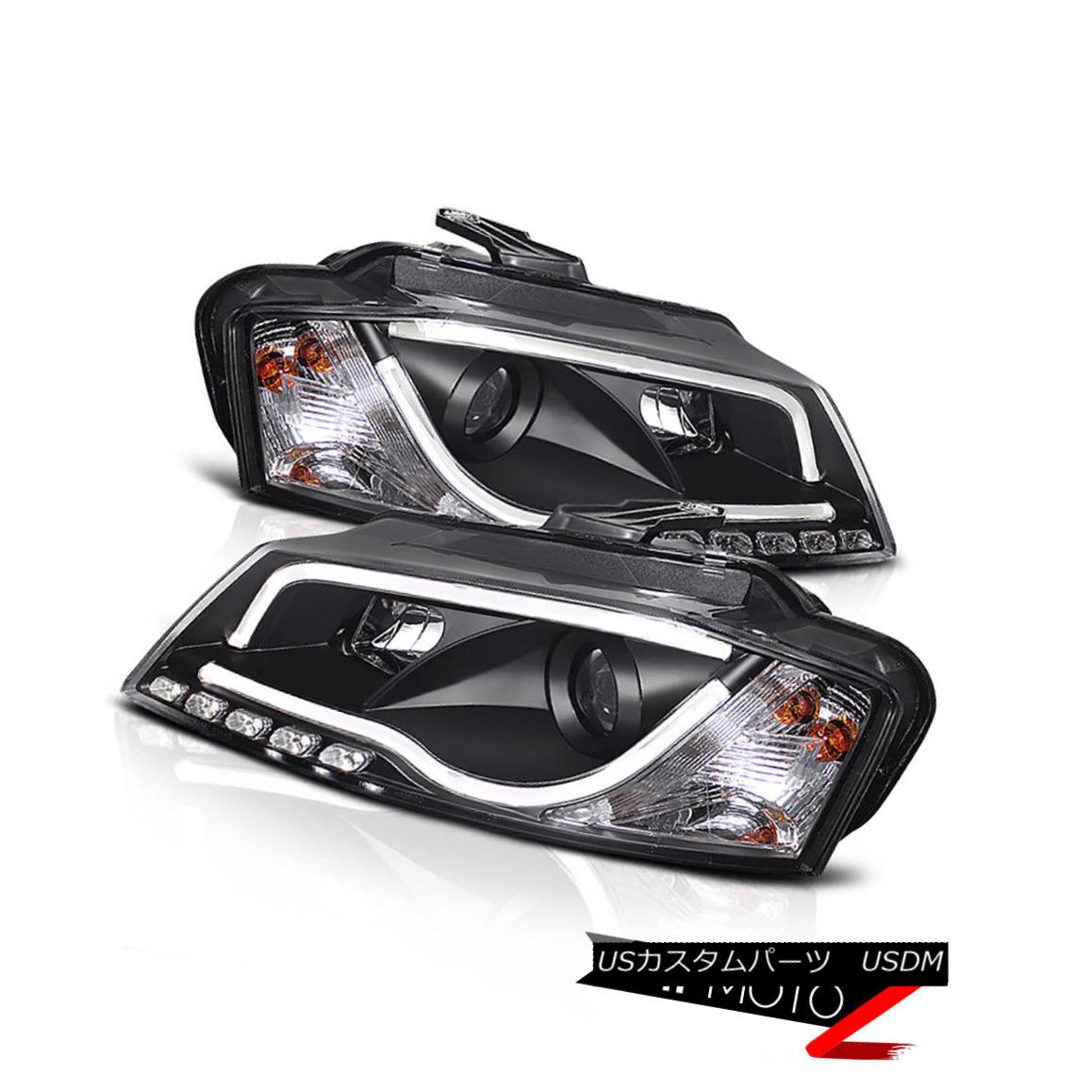 New限定品 ライト ランプ ヘッドライト Audi Drlヘッドライト ネオンチューブライトバー 2 0t黒プロジェクターled Quattro A3 09 12 Audi Bar Light Tube Headlight Neon Drl Led Projector Black 2 0t Quattro A3 09 12 Craccs Gob Ni
