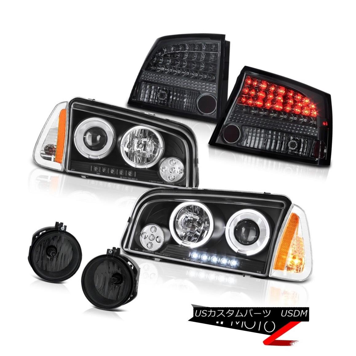 ヘッドライト 2006-2008 Dodge Charger 2.7L Smoked fog lights taillamps signal light headlamps 2006-2008ダッジチャージャー2.7Lスモークフォグライトテールランプ信号ライトヘッドランプ 【並行輸入品】