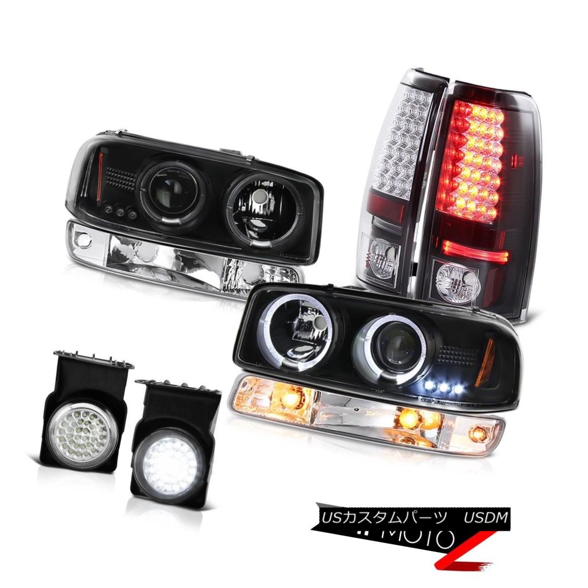 ヘッドライト 2003-2006 Sierra 2500HD Fog lamps black rear smd brake bumper lamp Headlights 2003-2006 Sierra 2500HDフォグランプブラックリア・スマート・ブレーキ・バンパー・ランプヘッドライト 【並行輸入品】