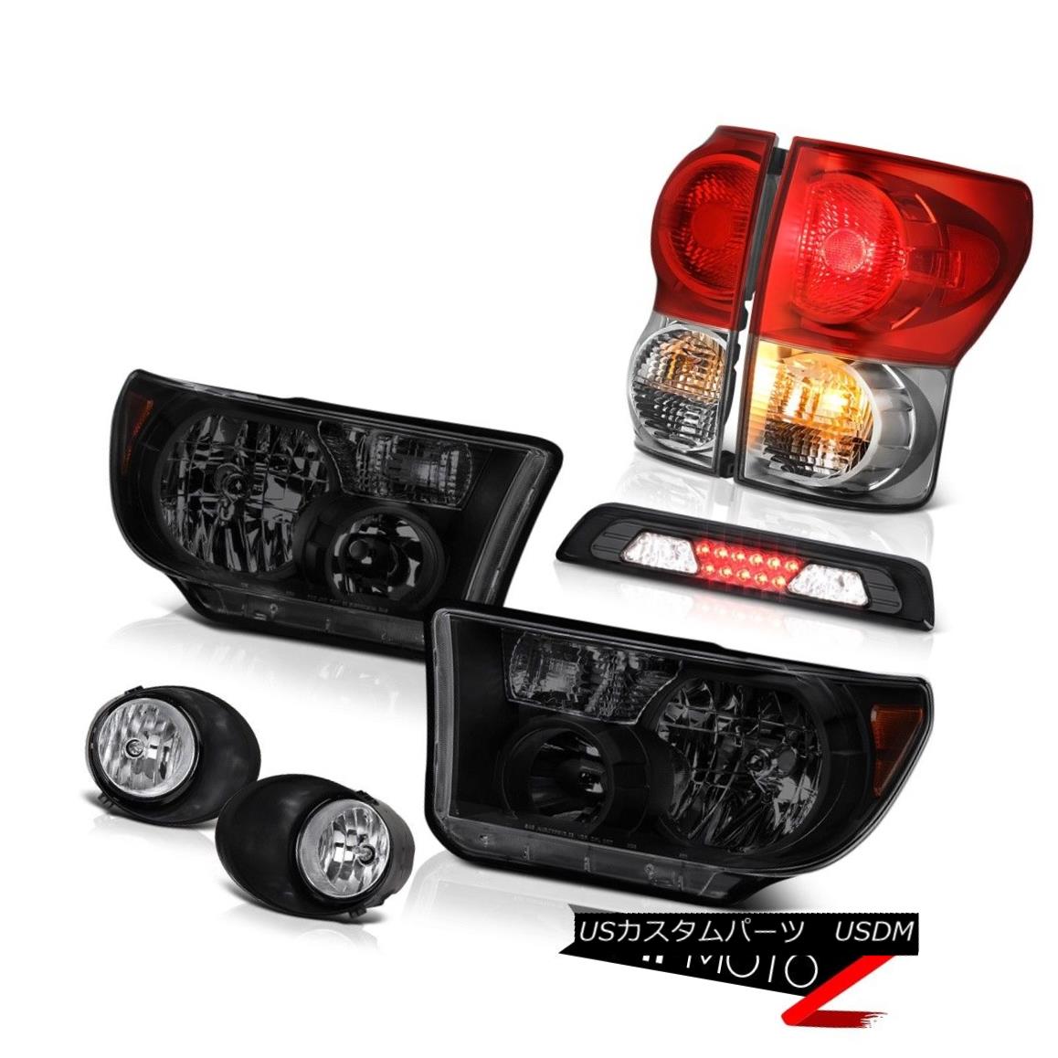ヘッドライト 07-13 Toyota Tundra Limited Headlights Fog Lights High Stop Light Red Tail Lamps 07-13 Toyota Tundra Limitedヘッドライトフォグライトハイストップライトレッドテールランプ 【並行輸入品】