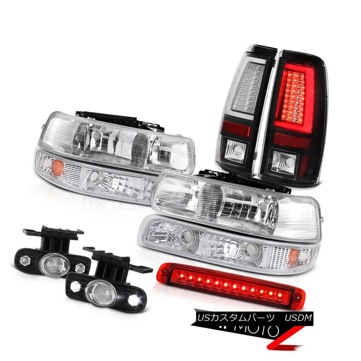 ヘッドライト 1999-2002 Silverado Z71 Tail Lights Roof Cab Lamp Headlamps Signal Fog Lamps LED 1999-2002 Silverado Z71テールライトルーフキャブ・ランプヘッドランプ信号フォグランプLED 【並行輸入品】