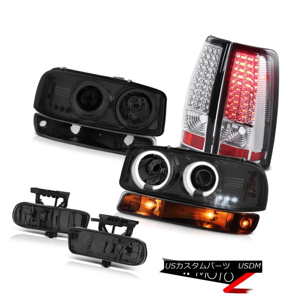 ヘッドライト 99-02 Sierra 6.0L Fog lamps smd parking brake lights black light ccfl Headlights 99-02 Sierra 6.0Lフォグランプsmdパーキングブレーキライトブラックライトccflヘッドライト 【並行輸入品】