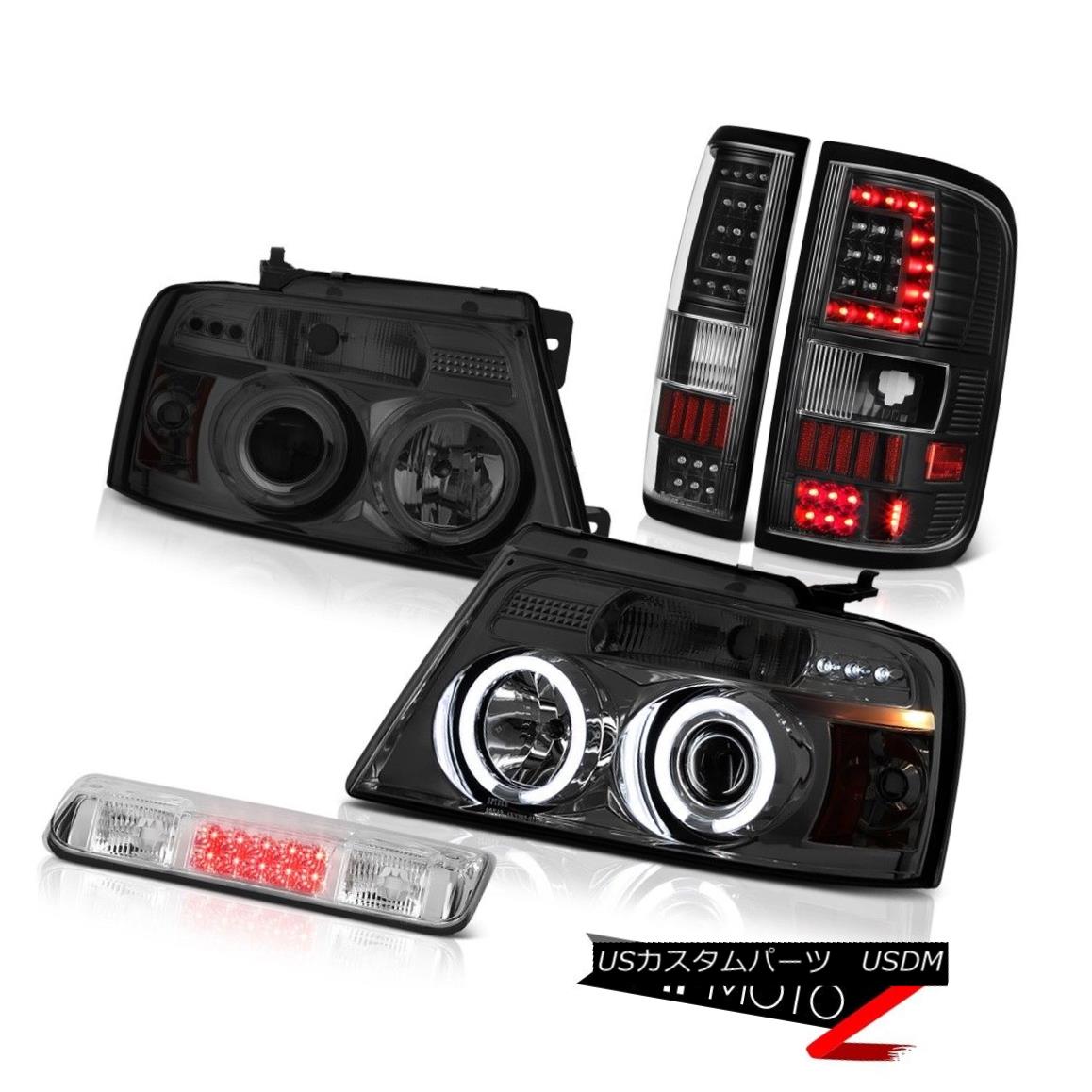 ヘッドライト 04-07 08 Ford F150 Matte Black Tail Light 3Rd Brake Titanium Smoke Head Pair L+R 04-07 08フォードF150マットブラックテールライト3RdブレーキチタンスモークヘッドペアL + R 【並行輸入品】 127,600円
