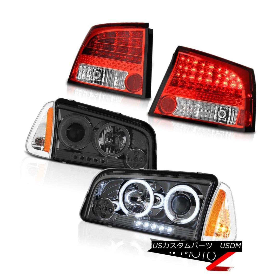 ヘッドライト 2006 2007 2008 Charger SXT Red taillights chrome turn signal smokey headlamps 2006 2007 2008充電器SXTレッドテールライトクロームターンシグナルスモーヘッドランプ 【並行輸入品】 127,600円