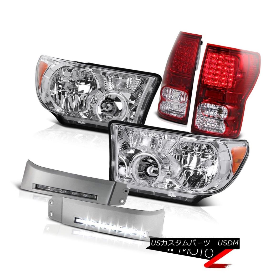ヘッドライト 2007-2013 Toyota Tundra Amber Front Rear Headlight Tail Light LED DRL Lamps KIT 2007-2013トヨタトンドラアンバーフロントリアヘッドライトテールライトLED DRLランプKIT 【並行輸入品】 127,600円