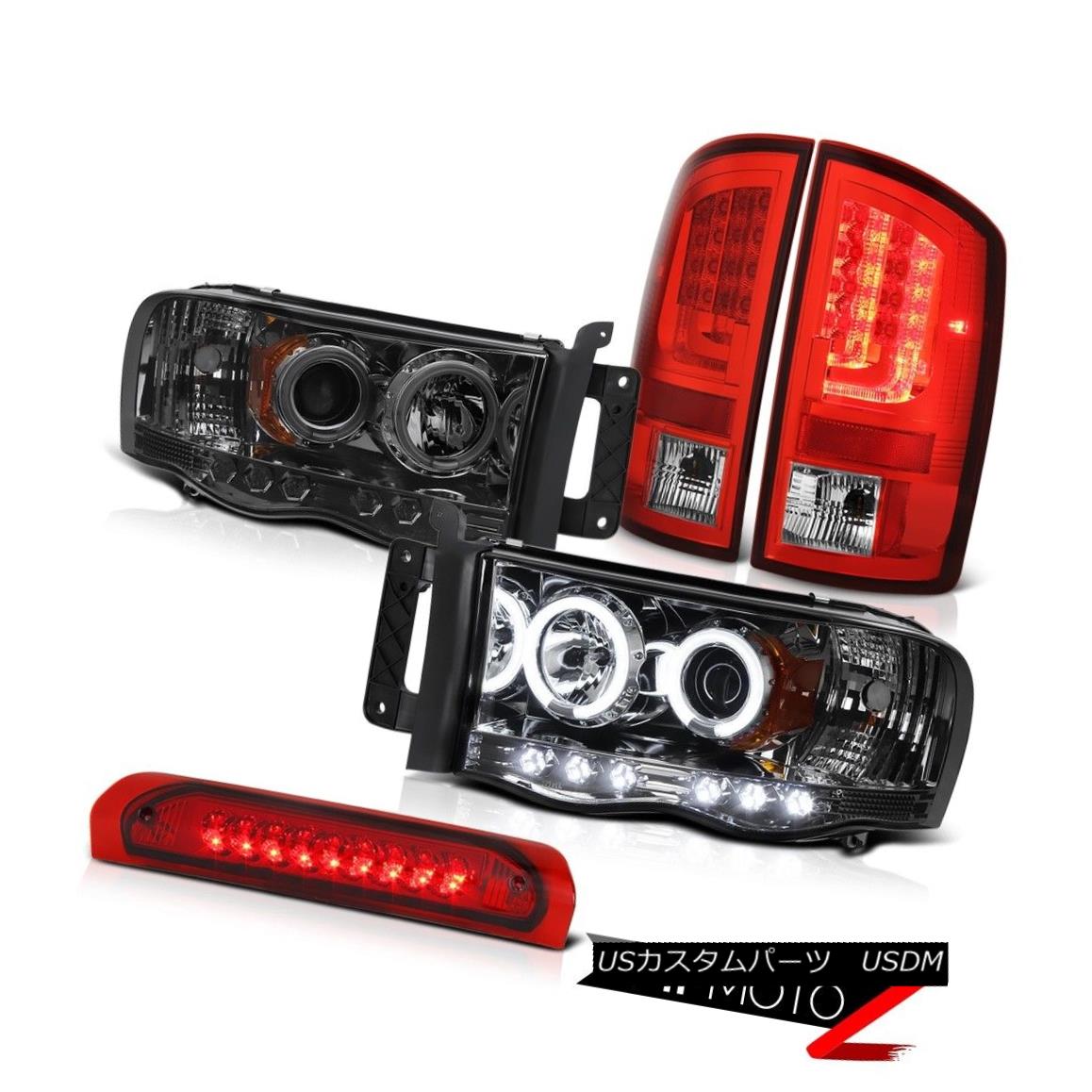 ヘッドライト 2003-2005 Dodge Ram 3500 5.9L Tail Lights Headlights Third Brake Light Tron Tube 2003-2005 Dodge Ram 3500 5.9Lテールライトヘッドライト第3ブレーキライトTron Tube 【並行輸入品】