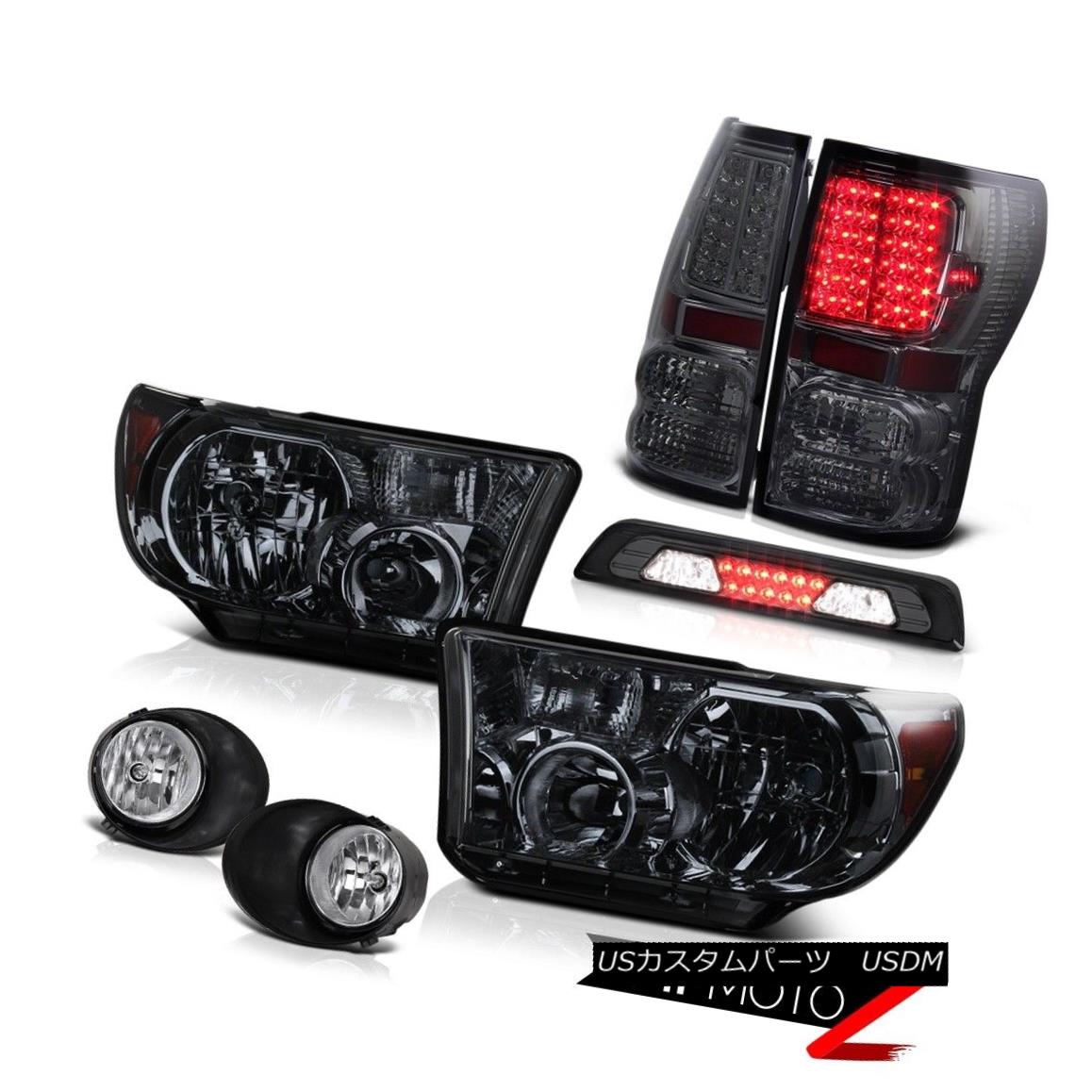 ヘッドライト 07-13 Toyota Tundra SR5 Headlamps Fog Lamps Roof Cargo Light Tail LED Assembly 07-13トヨタ・トンドラSR5ヘッドランプフォグランプ屋根カーゴライトテールLEDアセンブリ 【並行輸入品】