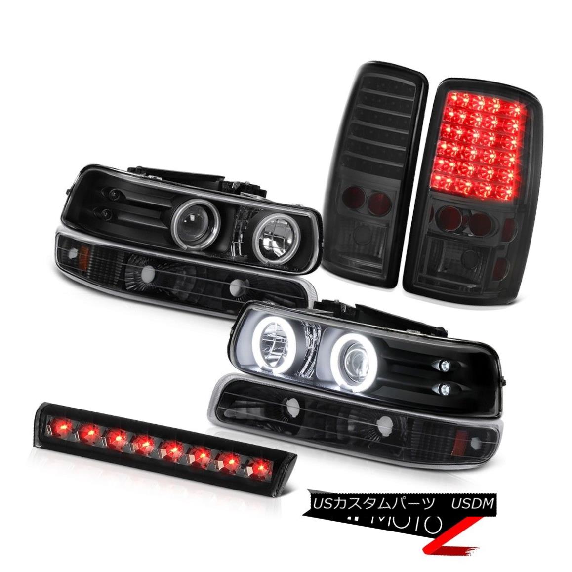 ヘッドライト 02 03 04 05 06 Chevy Tahoe CCFL Halo Signal Smoked L.E.D Taillamps Roof Stop LED 02 03 04 05 06 Chevy Tahoe CCFL Halo信号スモークL.E.DタイルランプRoof Stop LED 【並行輸入品】