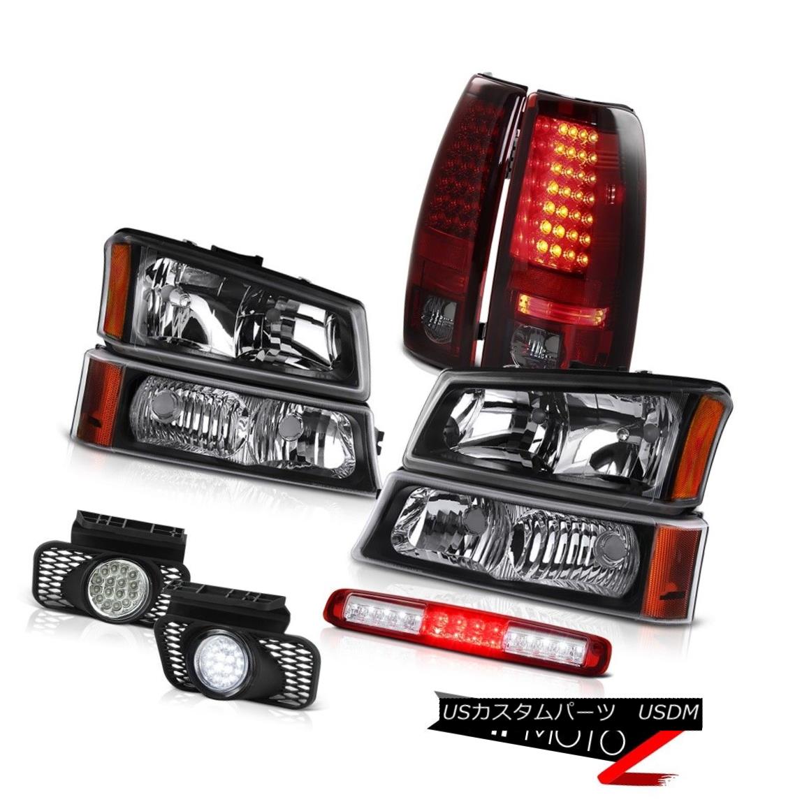 ヘッドライト 2003-2006 Silverado 2500Hd Signal Lamp Roof Cargo Headlamps Fog Lamps Taillights 2003-2006 Silverado 2500Hd信号ランプ屋根貨物ヘッドランプフォグランプ 【並行輸入品】
