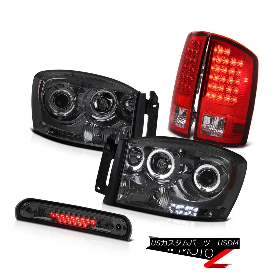 お年玉セール特価 ライト ランプ Cargo Brake Ledヘッドランプレッドクリアテールライトthird Halo 2x Slt Ram Dodge 06 Cargo Brake Third Lights Tail Clear Red Headlamps Led Halo 2x Slt Ram Dodge 06 ヘッドライト Www Dgb Gov Bf