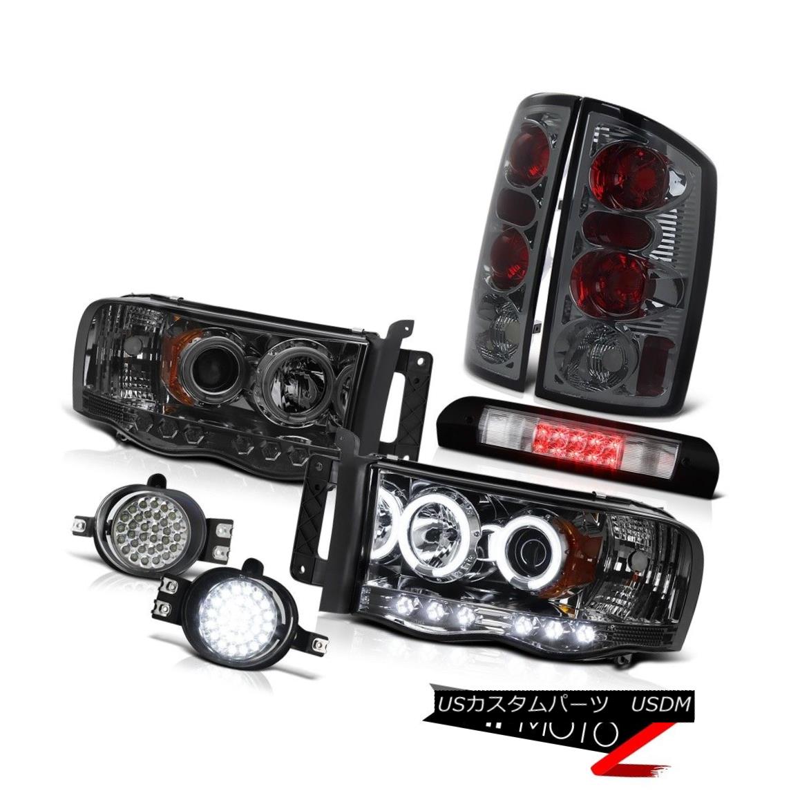 ヘッドライト Smoke Headlight Red Tail Lights LED Foglight Brake Cargo 02 03 04 05 Dodge Ram スモークヘッドライトレッドテールライトLED Foglightブレーキカーゴ02 03 04 05 Dodge Ram 【並行輸入品】