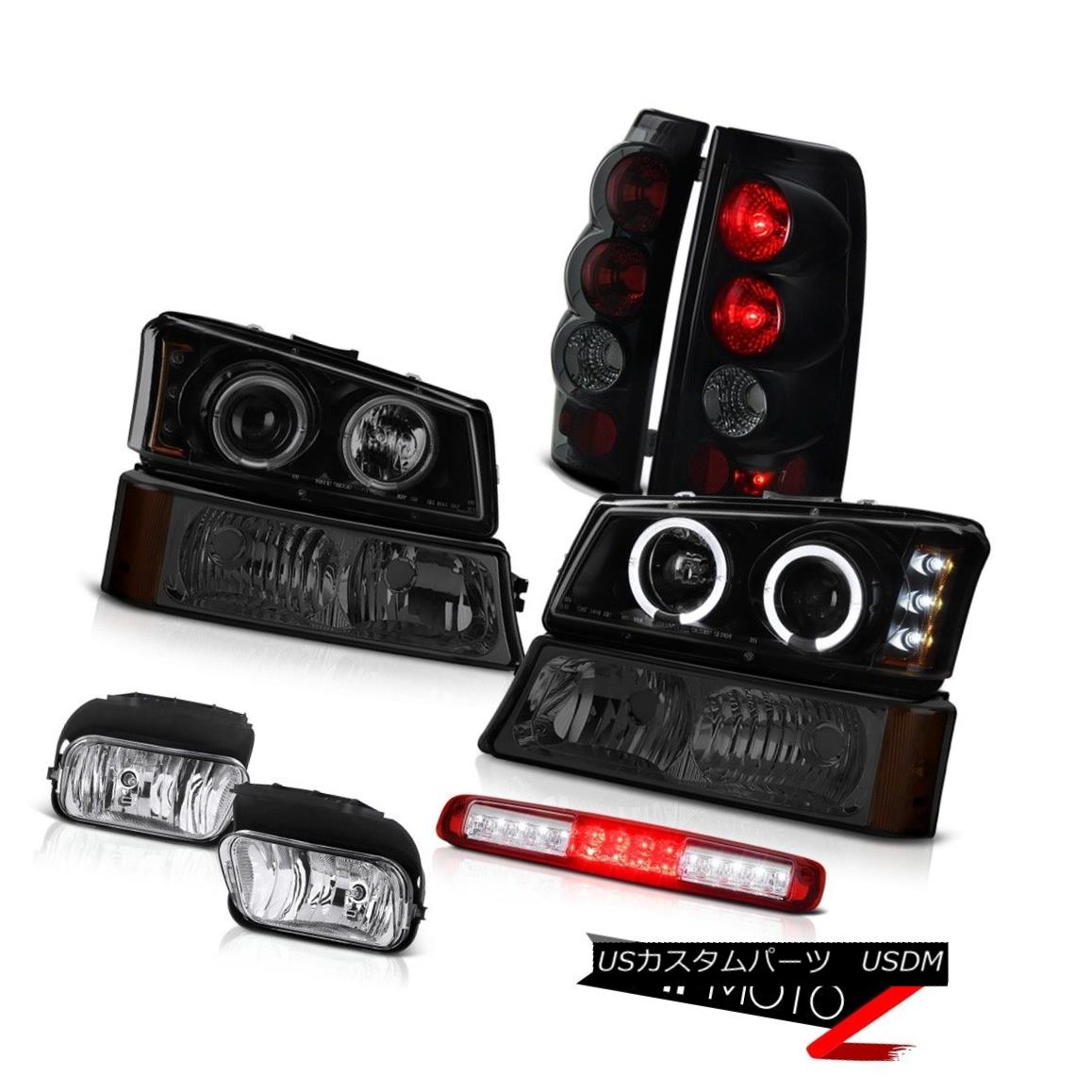 ヘッドライト 03-06 Silverado Fog Lights Smoked Parking Light High Stop Headlamps Taillights 03-06 Silveradoフォグライティングスモークパーキングライトハイストップヘッドランプテールランプ 【並行輸入品】