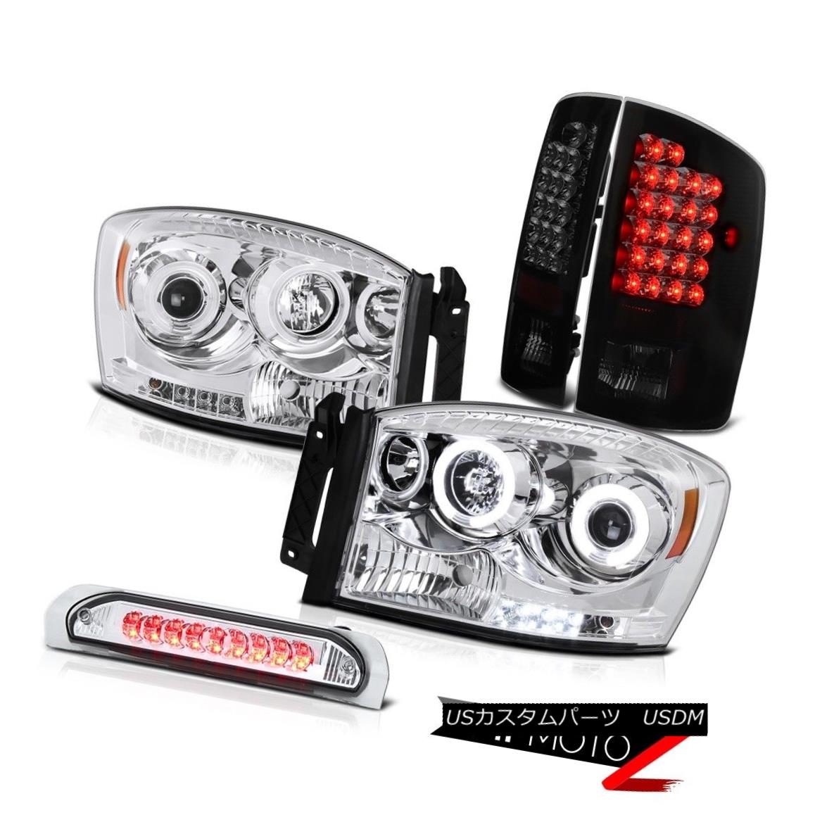 入荷中 ライト ランプ Ledテールライト 第3ブレーキランプ Ed Smok Hottest デュアルccflエンジェルアイヘッドライト Lamps Brake Lights 3rd Tail Led Headlight Smoked Eyes Angel Ccfl Dual Hottest ヘッドライト