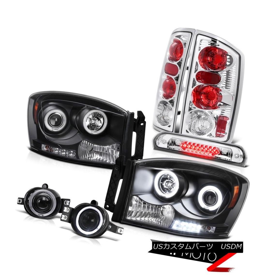 ヘッドライト [BRIGHTEST] CCFL Headlights Brake Taillights Halo Fog 2006 Dodge Ram TurboDiesel [明るい] CCFLヘッドライトブレーキ灯台Halo Fog 2006 Dodge Ram TurboDiesel 【並行輸入品】