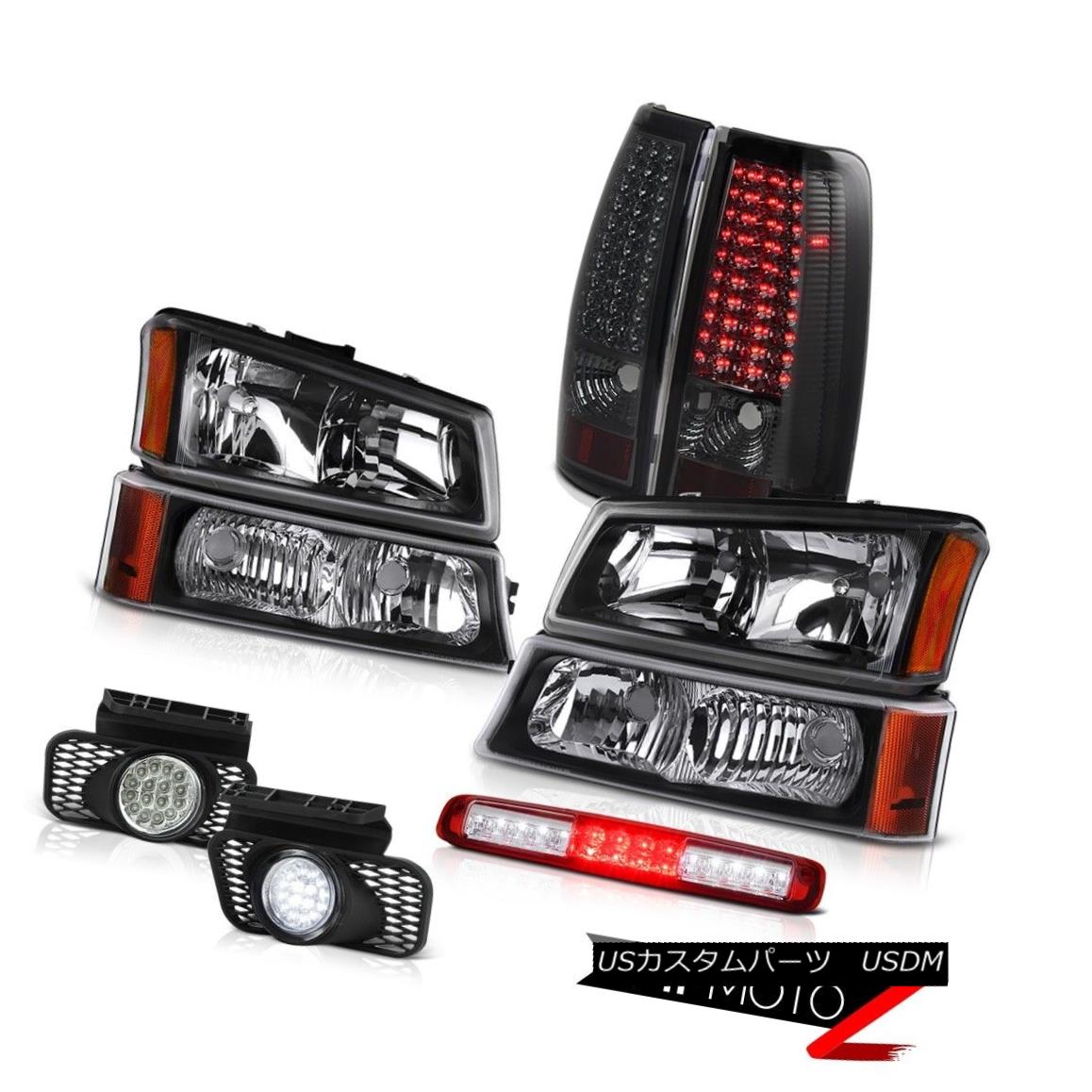 ヘッドライト 03-06 Silverado Bumper Lamp Third Brake Light Headlights Fog Lamps Tail Lights 03-06 Silveradoバンパーランプ第3ブレーキライトヘッドライトフォグランプテールライト 【並行輸入品】