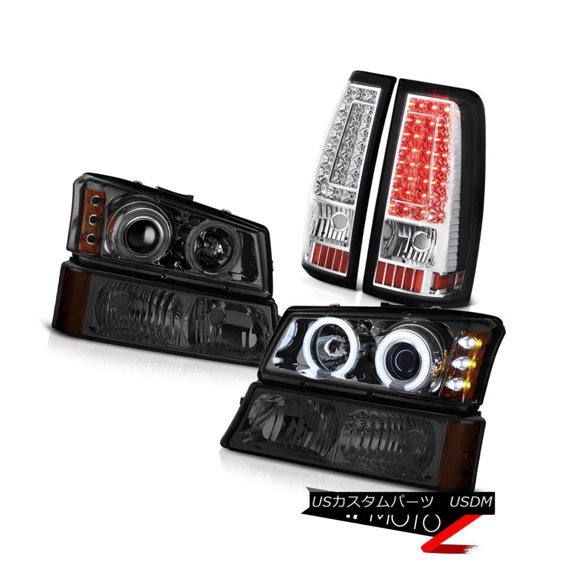 ヘッドライト 03 04 05 06 Silverado 1500 Taillights Smokey Parking Lamp Projector Headlights 03 04 05 06 Silverado 1500テールライトスモーキーパーキングランププロジェクターヘッドライト 【並行輸入品】