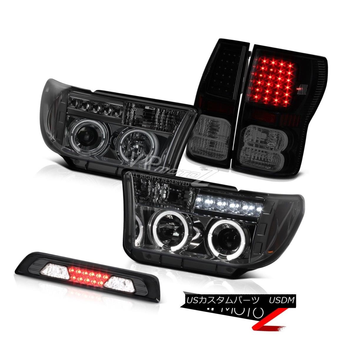 ヘッドライト 07-13 Toyota Tundra Limited Smokey Roof Cab Lamp Parking Brake Lights Headlamps 07-13 Toyota Tundra Limitedスモーキールーフキャブランプパーキングブレーキライトヘッドランプ 【並行輸入品】