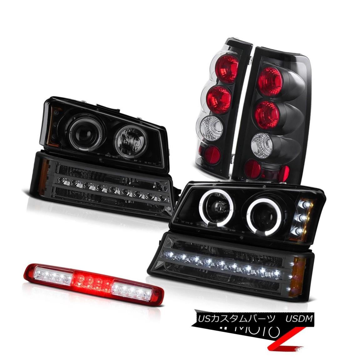 ヘッドライト 03-06 Silverado Wine Red Roof Cargo Lamp Dark Smoke Signal Headlights Taillamps 03-06 Silveradoワインレッドルーフカーゴランプダークスモークシグナルヘッドライトタイルランプ 【並行輸入品】