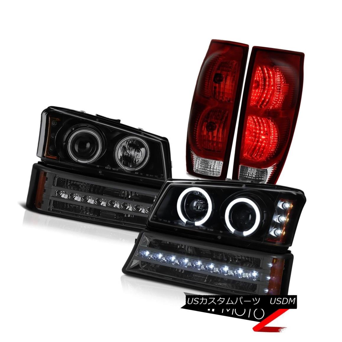 ヘッドライト 2003-2006 Avalanche 2500 Smokey Red Taillamps Bumper Lamp Projector Headlamps 2003-2006アバランシェ2500スモーキーレッドタイヤランプバンパーランププロジェクターヘッドランプ 【並行輸入品】