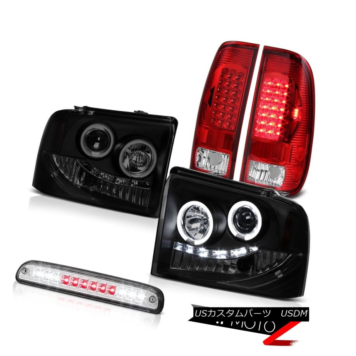 ヘッドライト Headlights w/CCFL Ring LED Tail Lights Assembly Chrome 3rd Brake 05-07 F350 6.0L CCFLリング付きヘッドライトLEDテールライトアセンブリクローム第3ブレーキ05-07 F350 6.0L 【並行輸入品】 70,180円