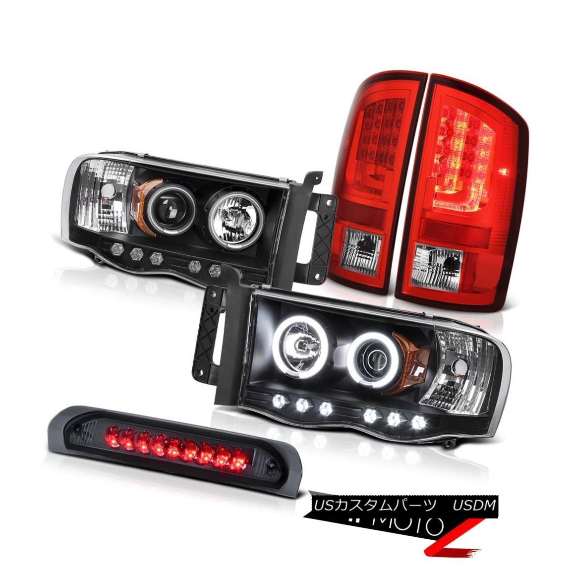 ヘッドライト 2002-2005 Dodge Ram 1500 3.7L Red Taillights Headlamps Roof Brake Lamp Tron Tube 2002-2005 Dodge Ram 1500 3.7Lレッドティアライツヘッドランプルーフブレーキランプトロンチューブ 【並行輸入品】