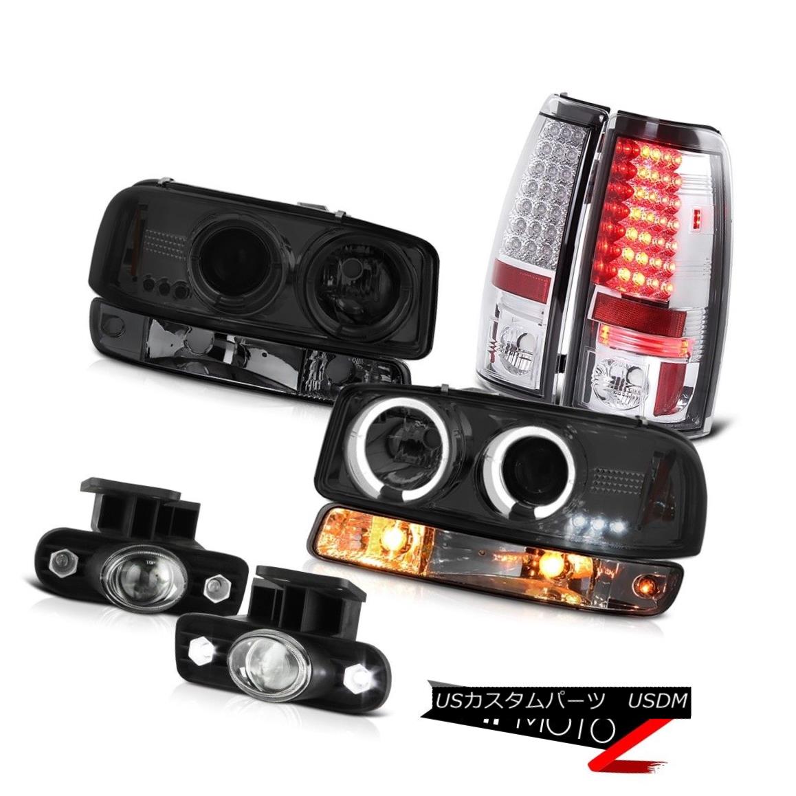 ヘッドライト 99 00 01 02 Sierra SL Euro clear fog lights led tail parking lamp Headlights 99 00 01 02 Sierra SLユーロクリアフォグライトテールパーキングランプヘッドライト 【並行輸入品】