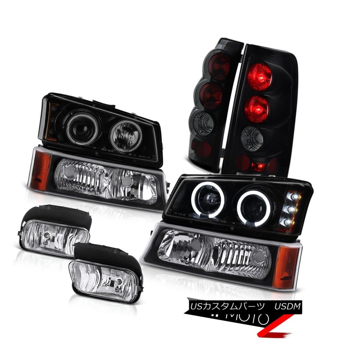 ヘッドライト CCFL Halo Headlight Bumper Taillights Sinister Foglight 2003-2006 Silverado 1500 CCFL Haloヘッドライトバンパーティールライト詐欺師Foglight 2003-2006 Silverado 1500 【並行輸入品】