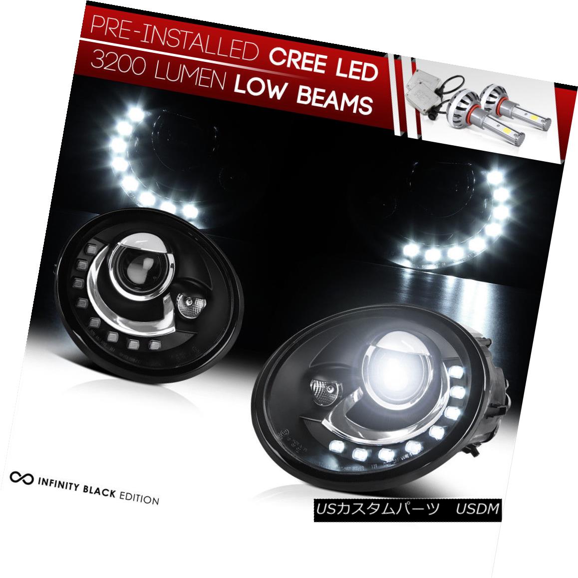 ヘッドライト [CREE LED LOW BEAM] 98-05 Volkswagen VW Beetle \