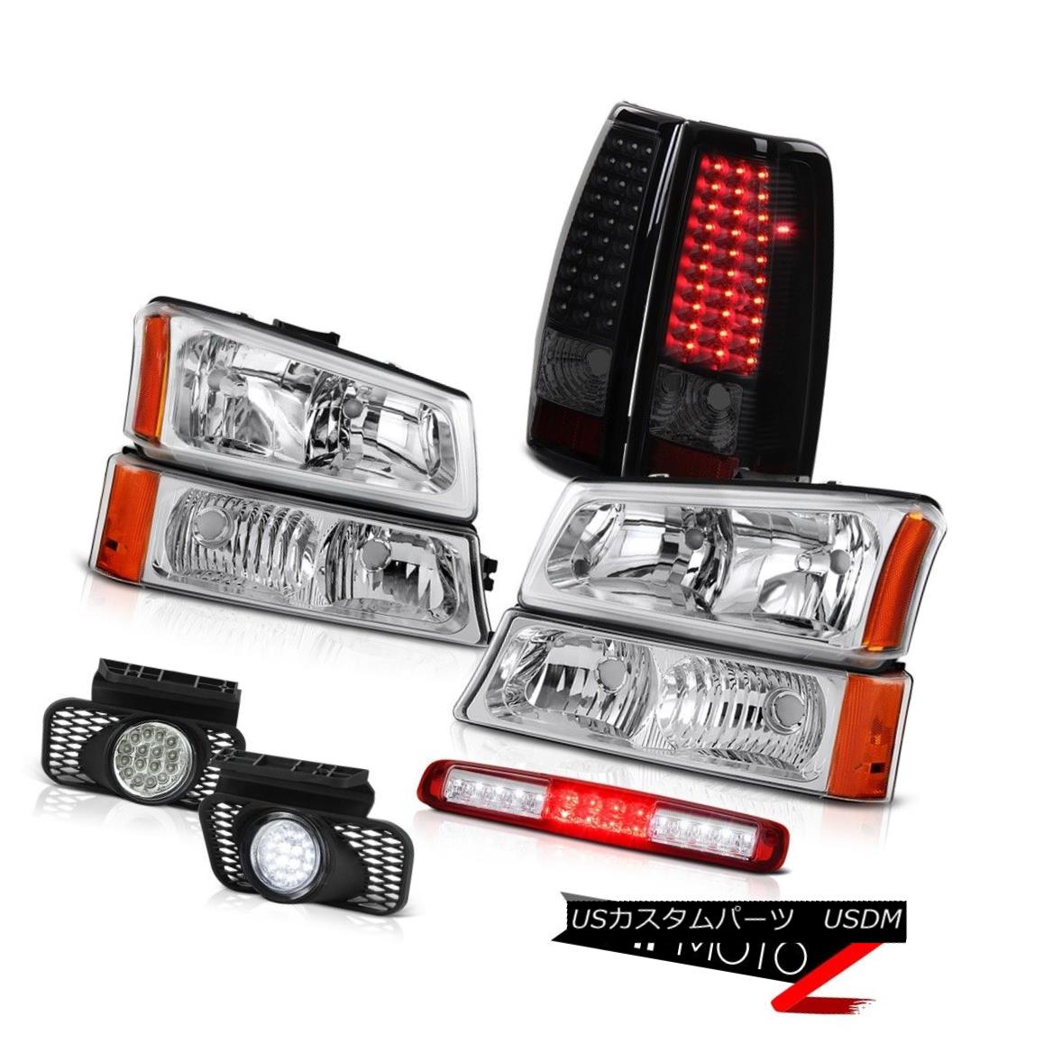 ヘッドライト 2003-2006 Chevy Silverado Signal Light Roof Brake Headlights Fog Lamps Taillamps 2003-2006シボレーシルバラードシグナルライトルーフブレーキヘッドライトフォグランプタイルランプ 【並行輸入品】