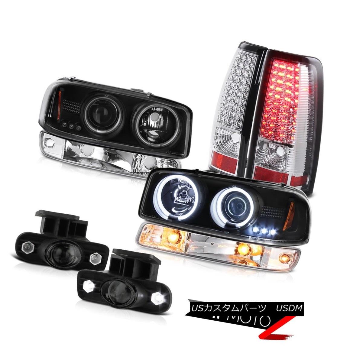 ヘッドライト 1999-2002 Sierra WT Smoked fog lamps led tail lights signal lamp ccfl headlamps 1999-2002 Sierra WTスモークフォグランプテールライト信号ランプccflヘッドランプ 【並行輸入品】