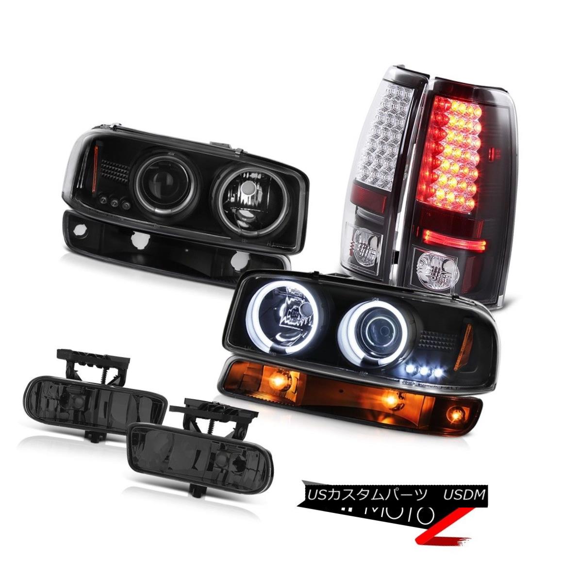ヘッドライト 1999-2002 Sierra 5.3L Smokey foglamps led taillights bumper lamp ccfl headlights 1999-2002シエラ5.3Lスモーキーフォグランプはテールライトバンパーランプccflヘッドライトを導いた 【並行輸入品】