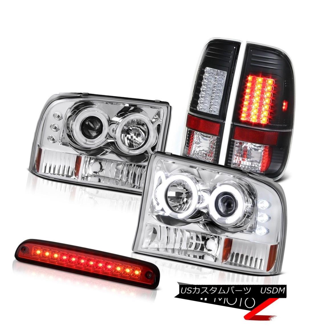 ヘッドライト C.C.F.L Rim Headlights Third Brake Cargo LED Signal Tail Light 99-04 F250 6.8L C.C.F.Lリムヘッドライト第3ブレーキカーゴLED信号テールライト99-04 F250 6.8L 【並行輸入品】