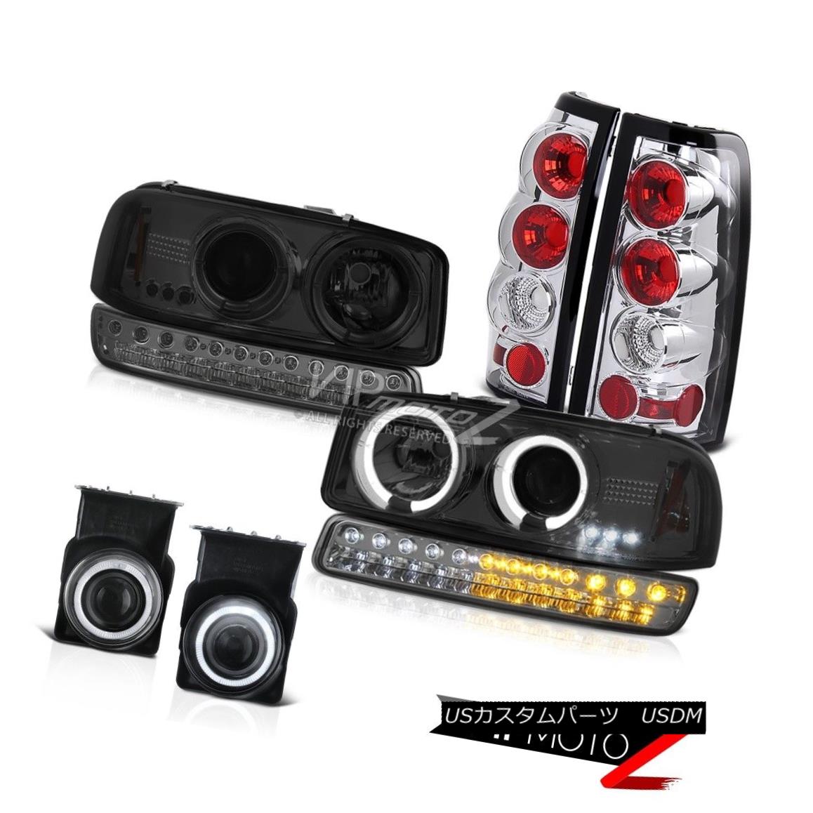 ヘッドライト 2003-2006 Sierra 4.3L Chrome Foglamps Tail Brake Lamps Parking Light Headlamps 2003-2006シエラ4.3Lクロームフォグランプテールブレーキランプパーキングライトヘッドランプ 【並行輸入品】