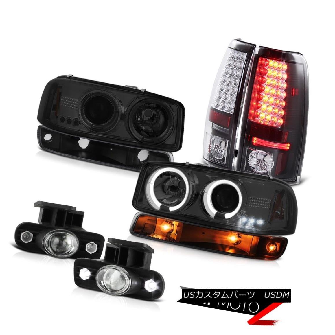 人気新品入荷 Tail Led Black Lights Fog Chrome Euro 3500hd Sierra 99 02 ヘッドライト Bumper 99 02シエラ3500hdユーロクロームフォグライトブラックテールバンパーライトヘッドランプ Headlamps Light Usdm 0017 1771 Bronze Qa