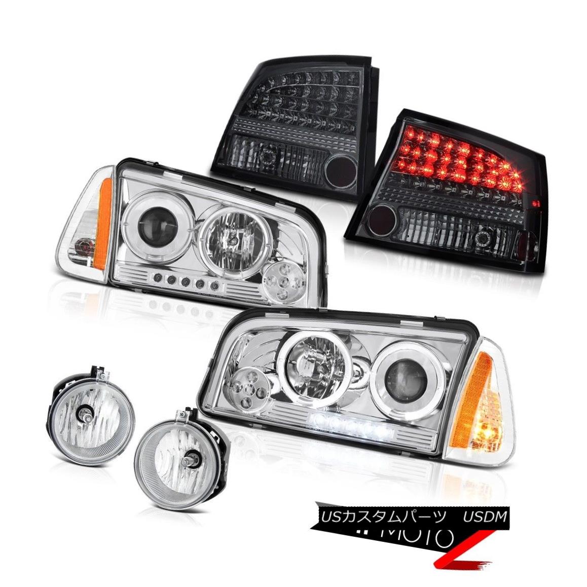 ヘッドライト 09-10 Dodge Charger 3.5L Chrome fog lights tail brake signal light Headlights 09-10ダッジチャージャー3.5Lクロームフォグライトテールブレーキシグナルライトヘッドライト 【並行輸入品】