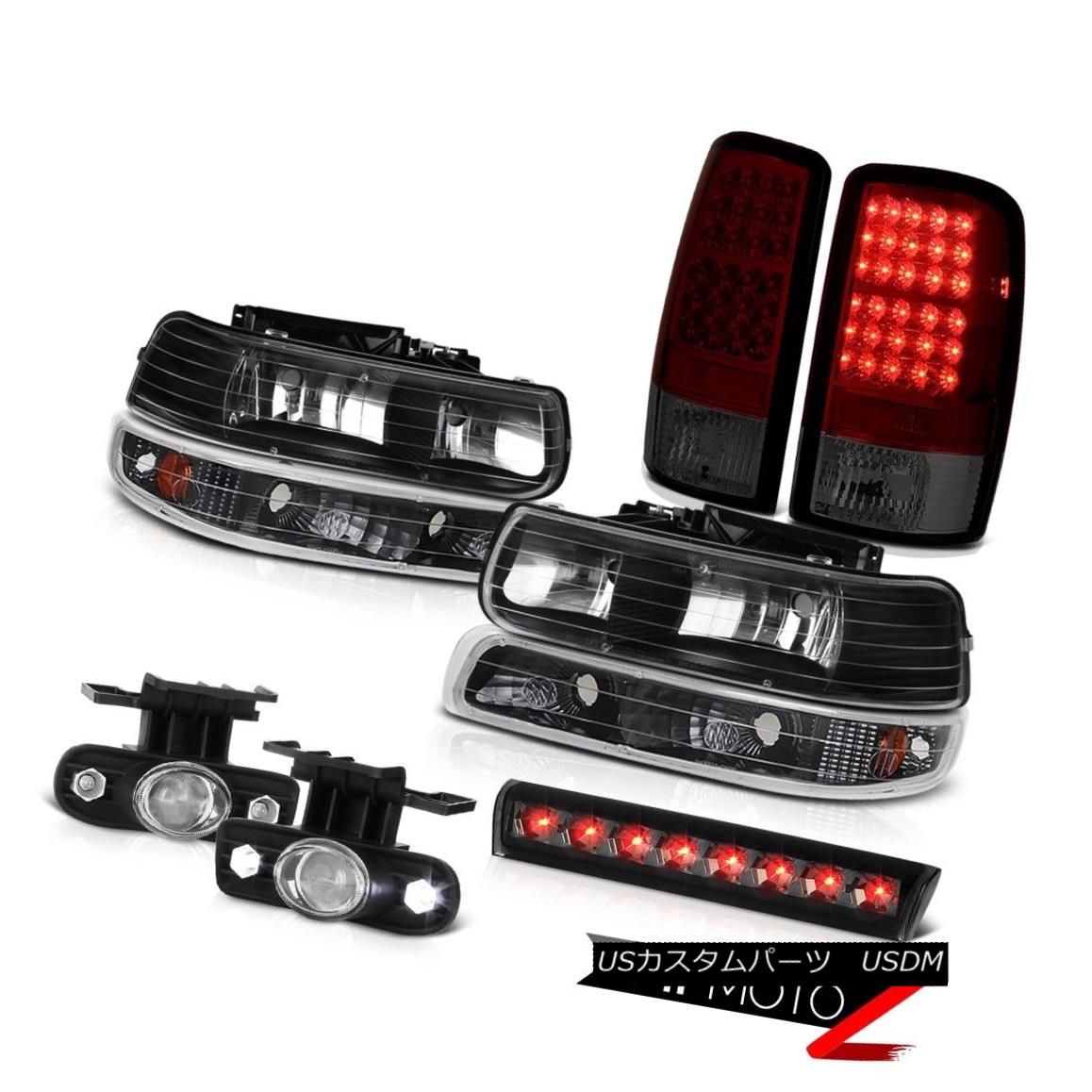 ヘッドライト 2000-2006 Tahoe Z71 3rd brake lamp foglights taillamps bumper Foglamps LED SMD 2000-2006タホZ71第3ブレーキランプフォグライトテールランプバンパーフォグランプLED SMD 【並行輸入品】