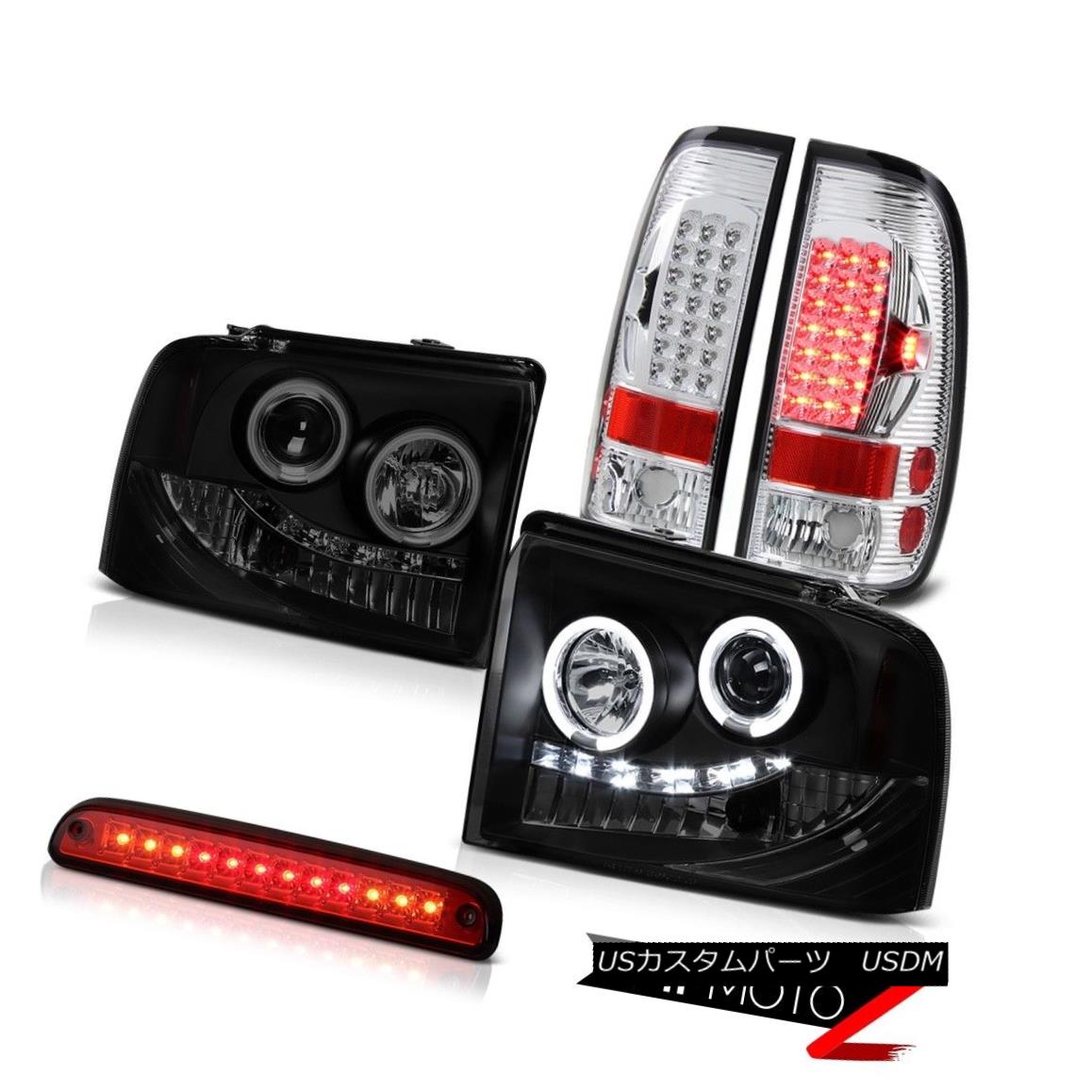 ヘッドライト CCFL Angel Eye Headlight Brake Taillight Roof LED 2005-2007 F350 Harley Davidson CCFLエンジェルアイヘッドライトブレーキテールライトルーフLED 2005-2007 F350ハーレーダビッドソン 【並行輸入品】