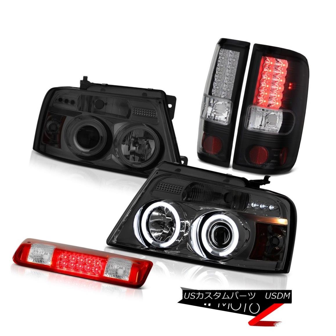 ヘッドライト 2004-2008 Ford F150 STX Third Brake Light Smoked Headlamps Taillights LED Cool 2004-2008 Ford F150 STX ThirdブレーキライトスモークヘッドランプテールライトLED Cool 【並行輸入品】