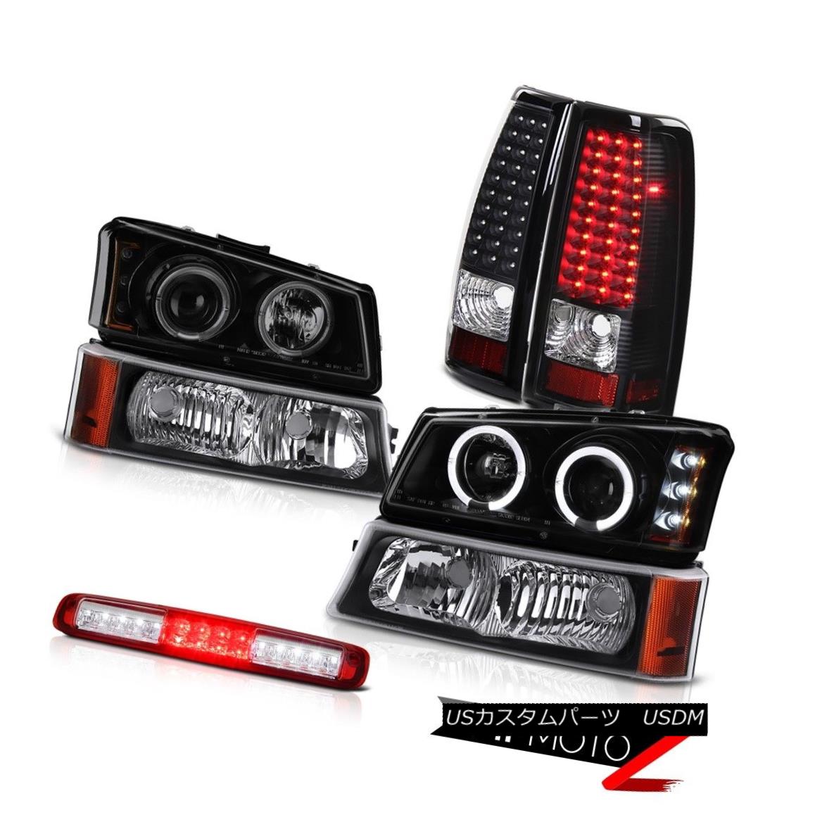 ヘッドライト 03-06 Silverado 3500Hd Inky Black Bumper Lamp High Stop Headlights Taillamps 03-06 Silverado 3500Hd Inky Blackバンパーランプハイストップヘッドライトテールランプ 【並行輸入品】